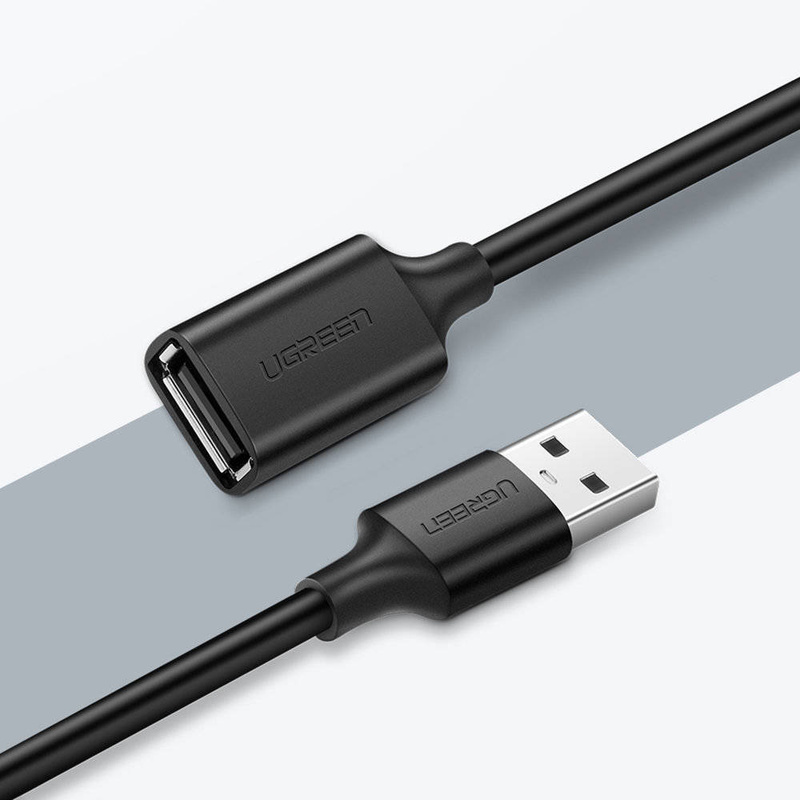 Ugreen Verlängerung USB 2.0 Adapter 5m schwarz (US103)