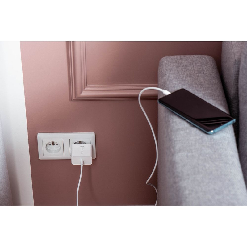 Forcell Ładowarka Sieciowa ze złączem USB typ C - 3A 45W z funkcją ładowania PD i QC 4.0