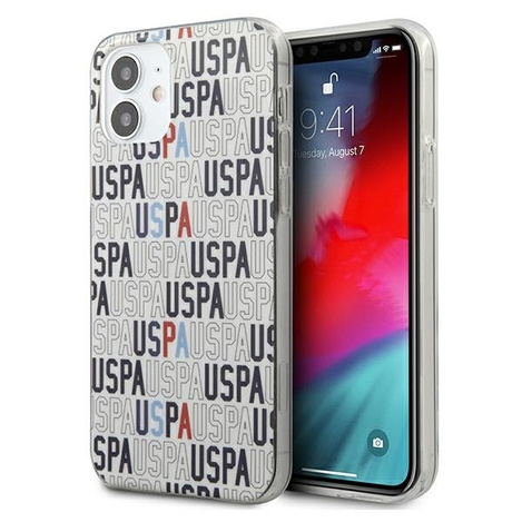 US Polo USHCP12SPCUSPA6 iPhone 12 mini biały/white Logo Mania Collection