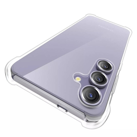 Etui Anti Shock 1,5 mm do Samsung S24 FE transparentny