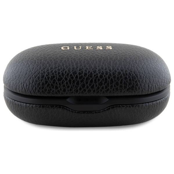 GUESS słuchawki bezprzewodowe bluetooth TWS ENC GUTWSPGTSPSK (PU Grainee Classic Logo) czarne