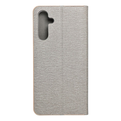 Kabura LUNA Book Gold do SAMSUNG A15 5G srebrny