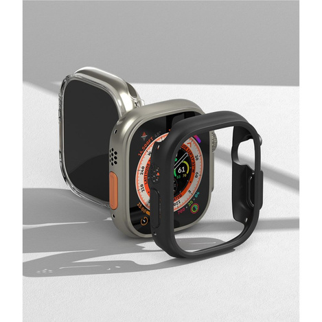Etui APPLE WATCH ULTRA 49MM Ringke Slim 2-pack Clear & Matte Black