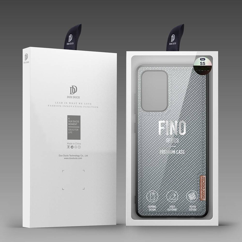 Etui SAMSUNG GALAXY A72 5G Dux Ducis Fino Nylonowe niebieskie