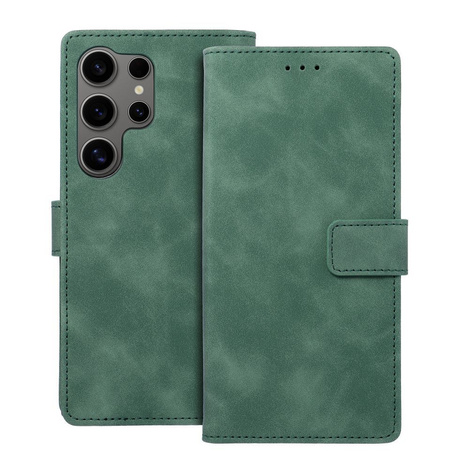 Kabura TENDER Book do SAMSUNG S24 Ultra zielony