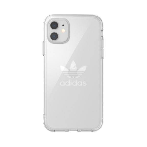 Oryginalne Etui IPHONE 11 Adidas OR PC Case Big Logo (36405) transparentne