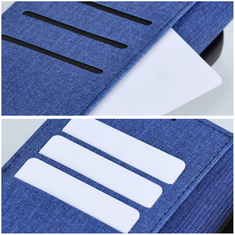 Kabura GOMMA Book do SAMSUNG S25 FE niebieski