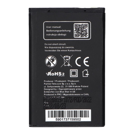 Bateria do Nokia 6101/6100/6300  800 mAh Li-Ion Blue Star