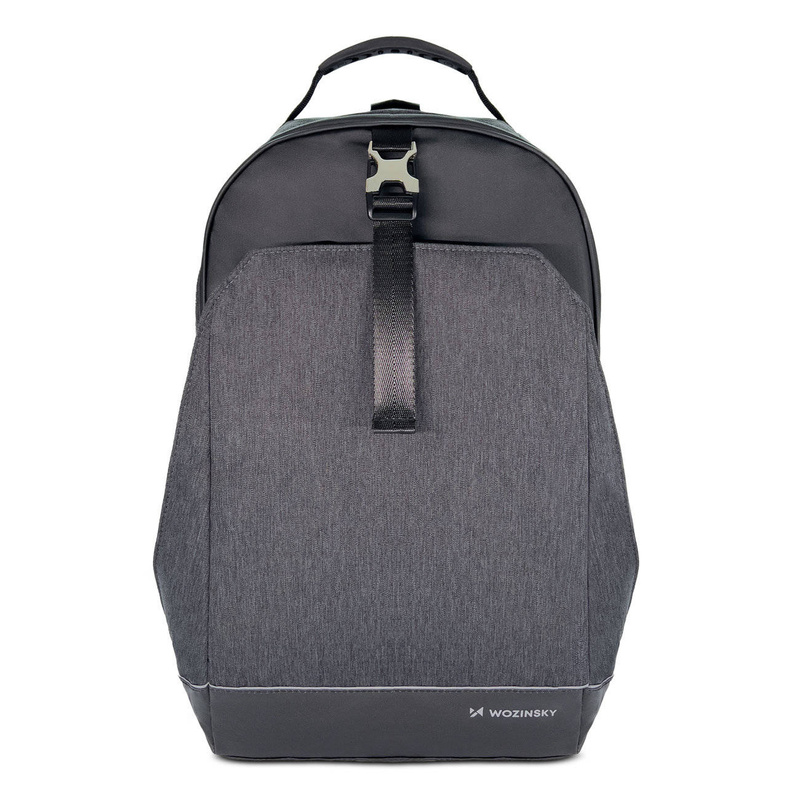 Wozinsky torba rowerowa na bagażnik plecak 2w1 40l czarny (WBB33BK)