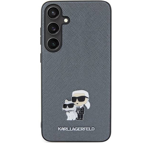 KARL LAGERFELD SAM S24 SAFFIANO KC PIN KLHCS24SPSAKCMPG GREY