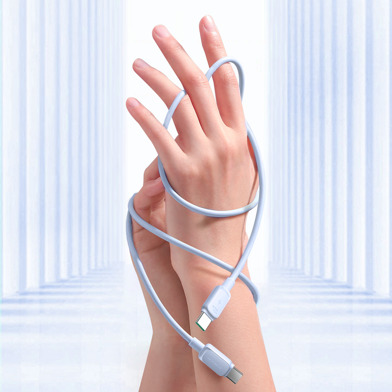 USB C – USB-C-Kabel 100 W 1,2 m Joyroom S-CC100A14 – Blau