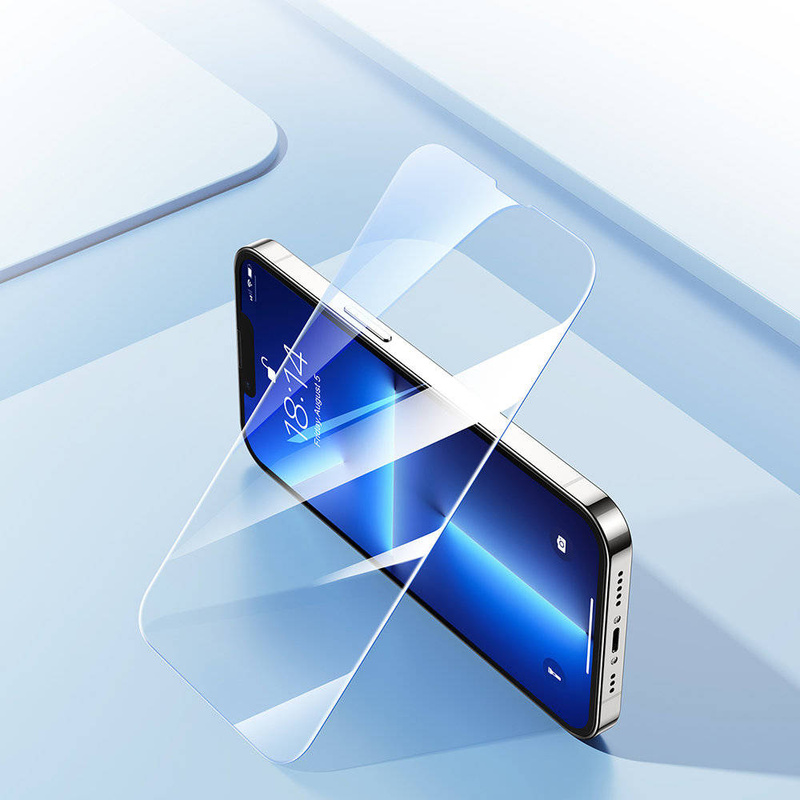 Joyroom Knight 2,5D FS TG 5x Glas iPhone 14 Plus Vollbild (JR-DH07)