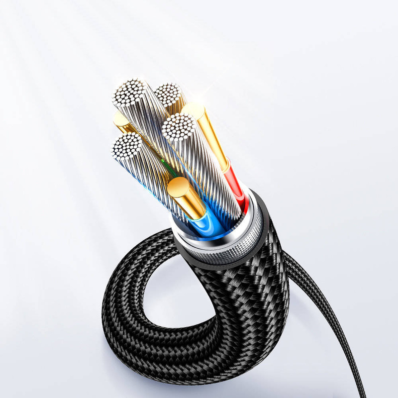 Joyroom USB C - USB C 100W cable for fast charging and data transfer 1.2 m black (S-CC100A4)