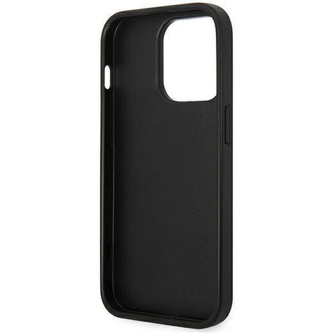 Karl Lagerfeld Saffiano Choupette Head Patch Case - Etui iPhone 14 Pro (czarny)