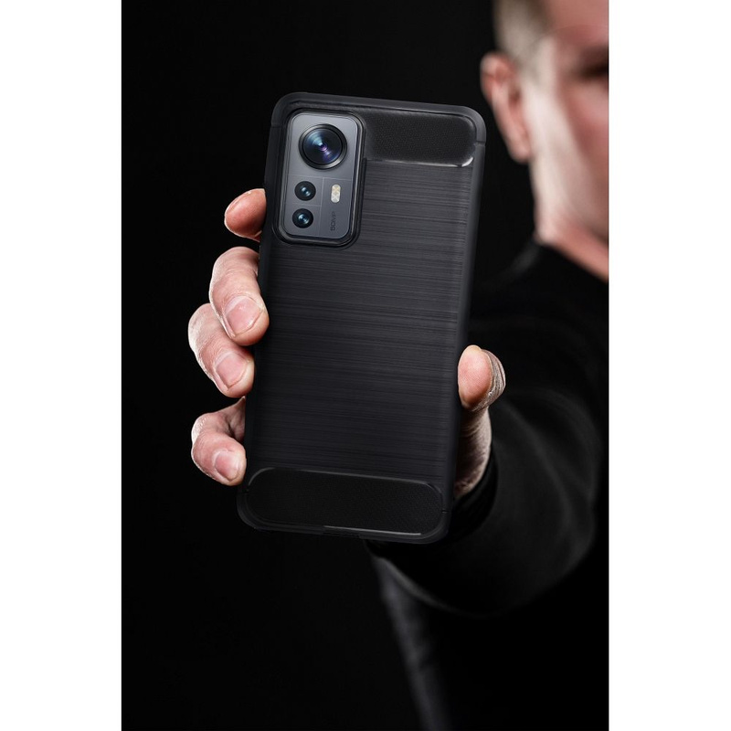 Schutzhülle SAMSUNG GALAXY A6 2018 Nexeri Carbon Gepanzert schwarz