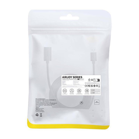 Przedłużacz kabel USB 3.0 2m Baseus AirJoy Series - czarny