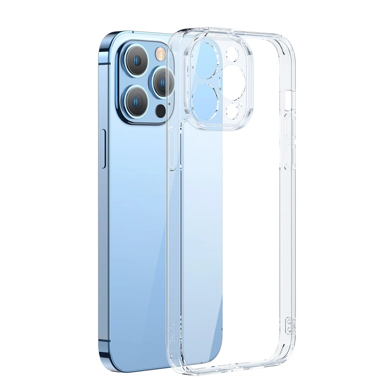 Baseus SuperCeramic Series Glass Case Glass Case für iPhone 13 Pro 6.1&quot; 2021 + Reinigungsset