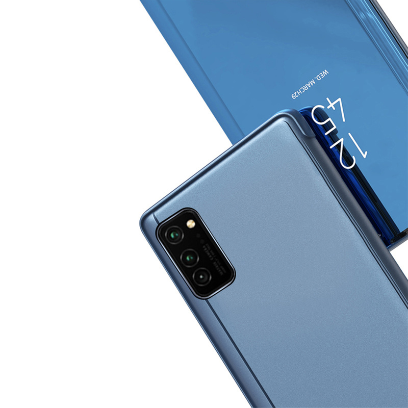 Etui Smart Clear View do Samsung A25 5G (global) niebieske