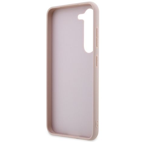 Oryginalne Etui GUESS hardcase 4G Big Metal Logo GUHCSA354GMGPI do Samsung Galaxy A35 różowy