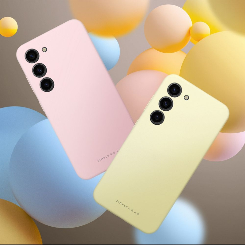 Futerał Roar Cloud-Skin - do Samsung Galaxy A34 5G Jasnożółty