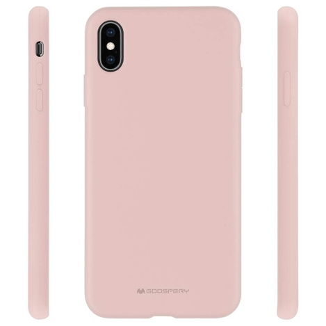 MERCURY SILICONE CASE IPHONE 13 PRO MAX PINK SAND / PUDROWY RÓŹ