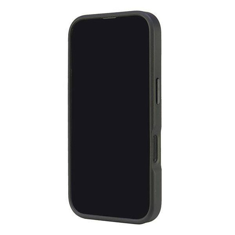 Audi nakładka Genuine Leather MagSafe do iPhone 16 6.1" czarno-czerwona