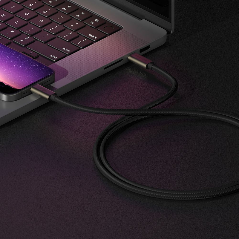 Kabel PD 240W 1m USB-C - USB-C Ringke USB 3.2 GEN 2X2 czarny