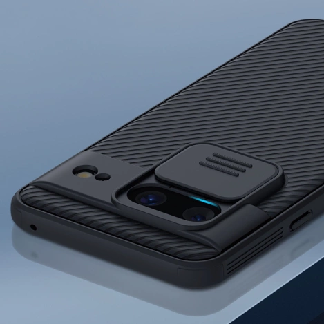 Etui z osłoną na aparat Nillkin CamShield Pro Case do Google Pixel 8 - czarne