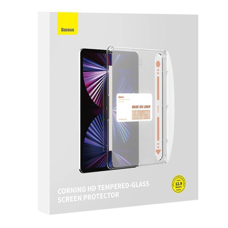 Szkło Hartowane APPLE IPAD PRO 12.9 (3gen / 4gen / 5gen) Baseus Corning Clear