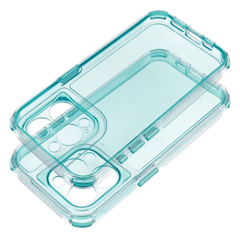 Futerał MATRIX CLEAR do IPHONE 15 Pro miętowy