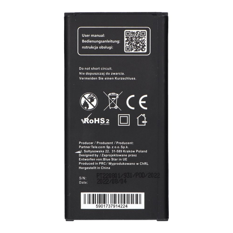 Bateria do Samsung G390 Galaxy Xcover 4 2800 mAh Li-Ion Blue Star Premium
