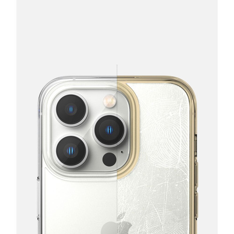 Ringke Fusion TPU Cover mit Gelrahmen für iPhone 14 Pro Max transparent (F645E52)