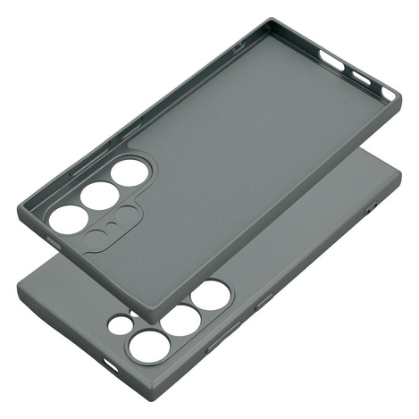 Futerał METALLIC do SAMSUNG S24 ULTRA szary