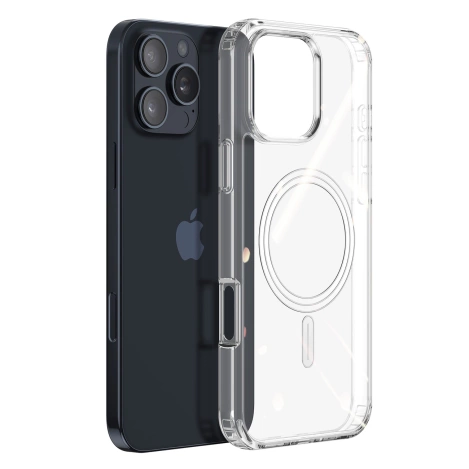Dux Ducis Clin Mag Hülle mit MagSafe für iPhone 16 Pro – transparent