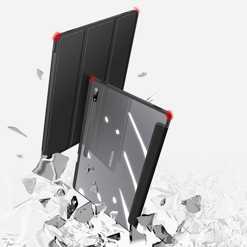 Case SAMSUNG GALAXY TAB S8 ULTRA 14.6 X900 / X906 Dux Ducis Toby Wallet with a Flap Books Leatherette black