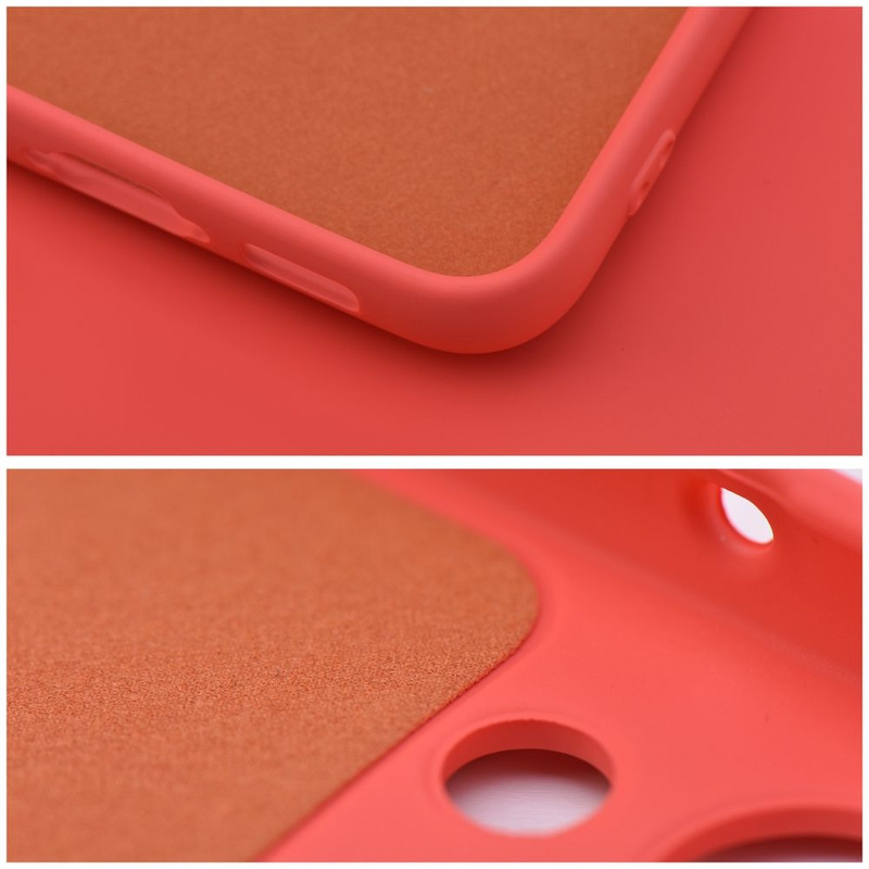 Futerał SILICONE do SAMSUNG S25 brzoskwiniowy