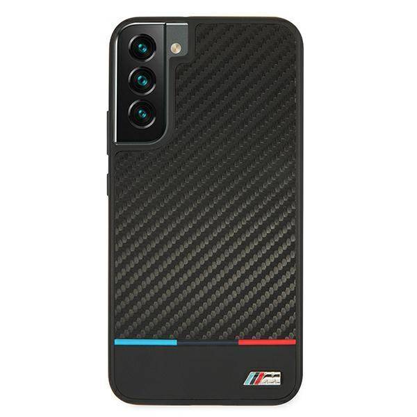 Hardcase case BMW BMHCS22MPUCARTCBK S22 + S906 black / black M Collection Triangles