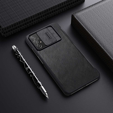 Nillkin Qin leather holster for Samsung Galaxy A73 black