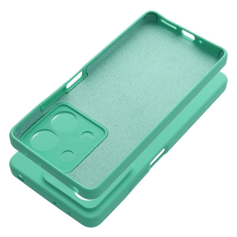 Futerał SILICONE 2mm do XIAOMI REDMI NOTE 13 5G miętowy