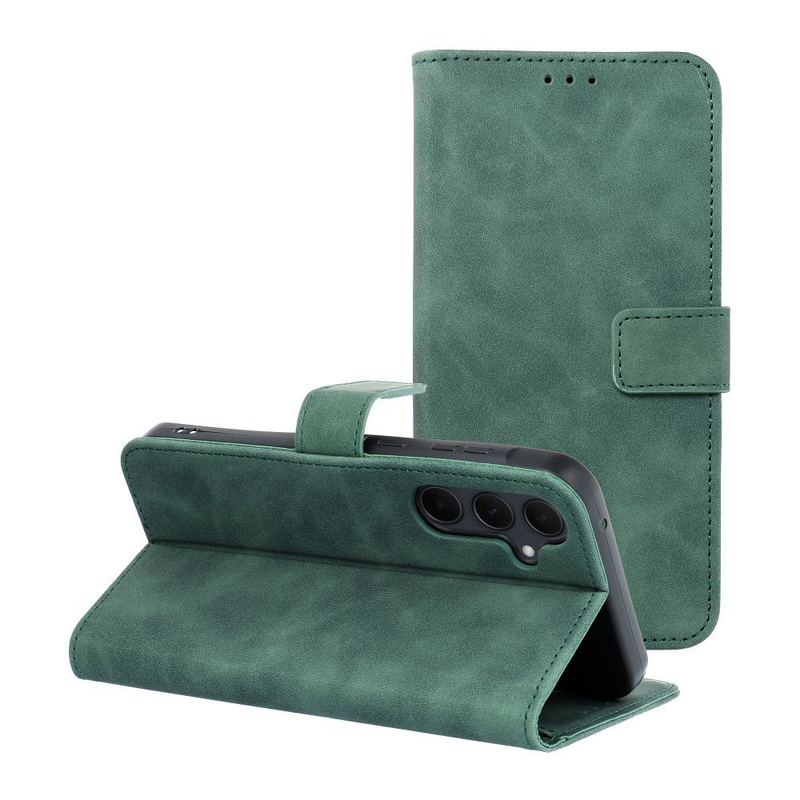 Kabura TENDER Book do SAMSUNG A35 5G zielony