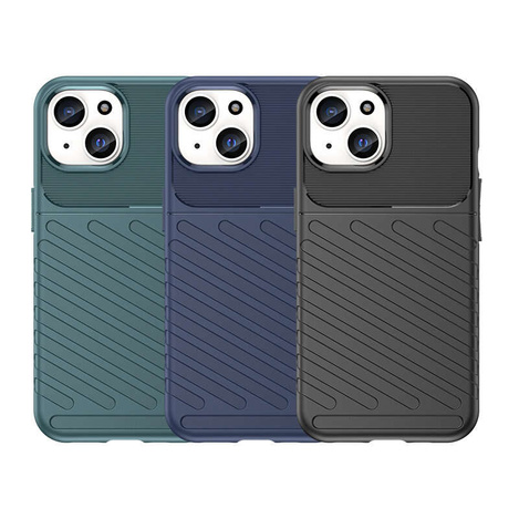 Gepanzerte iPhone 15 Thunder Hülle – Schwarz