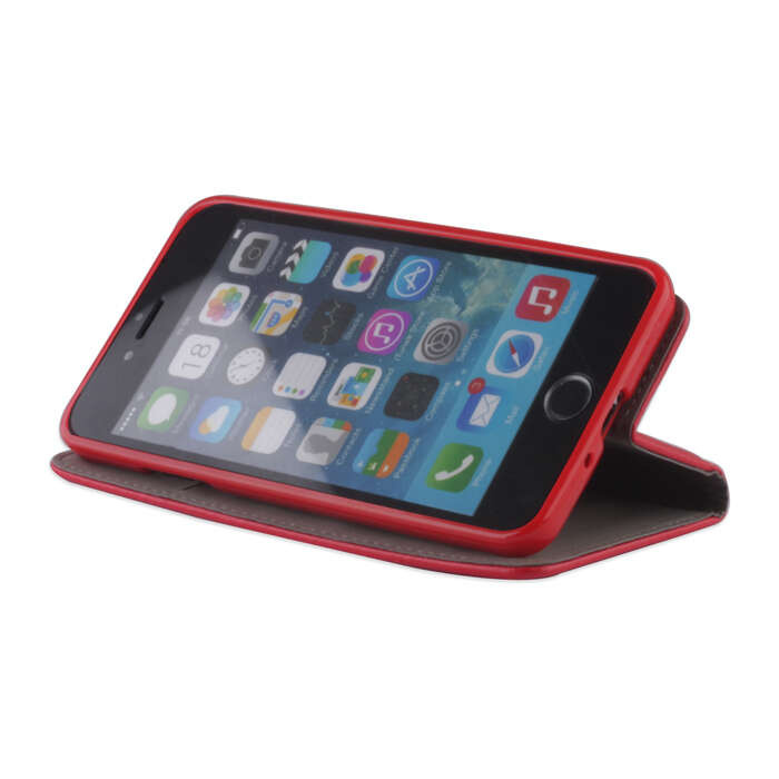 Etui Smart Magnet do Honor Magic 5 Pro czerwone