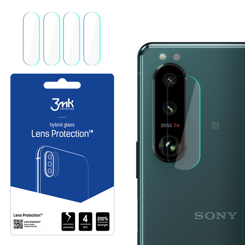 3MK Lens Protect Sony Xperia 10 III 5G Ochrona na obiektyw aparatu 4szt
