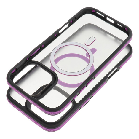 Futerał NEO do IPHONE 16 Pro Max kompatybilny z MagSafe fioletowy