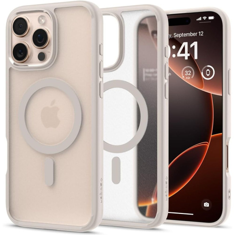Spigen Ultra Hybrid MAG iPhone 16 Pro Max MagSafe frost natural titanium ACS08382
