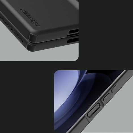 Nillkin Flex Pure Fold Hülle für Samsung Galaxy Z Fold 6 5G – Schwarz