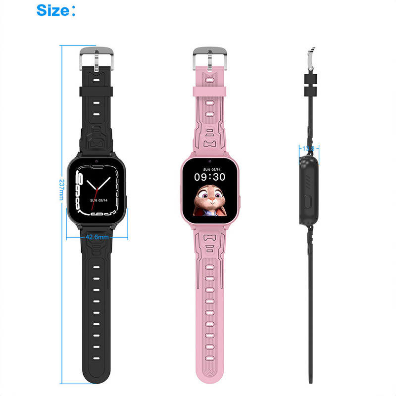 Blavec Smartwatch K02 Kids (SWK02-P) różowy