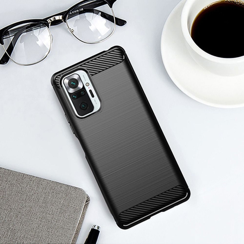 Futerał CARBON do XIAOMI Redmi NOTE 10 5G czarny
