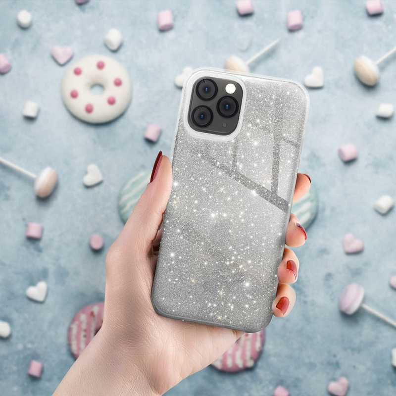 Futerał SHINING do SAMSUNG Galaxy A05S srebrny