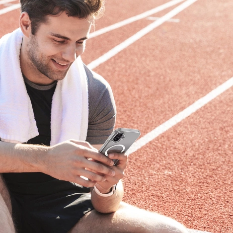 Dux Ducis Clin Mag case with MagSafe for iPhone 16 Plus - transparent